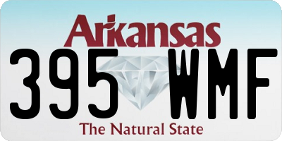AR license plate 395WMF