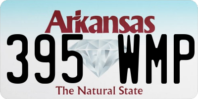 AR license plate 395WMP