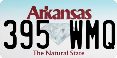 AR license plate 395WMQ