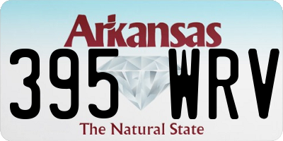 AR license plate 395WRV