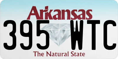 AR license plate 395WTC