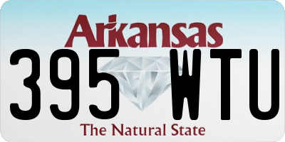 AR license plate 395WTU
