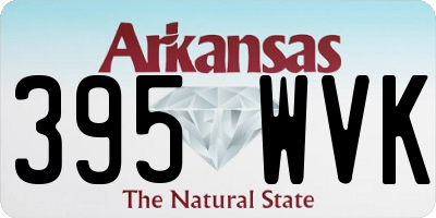 AR license plate 395WVK