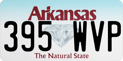 AR license plate 395WVP