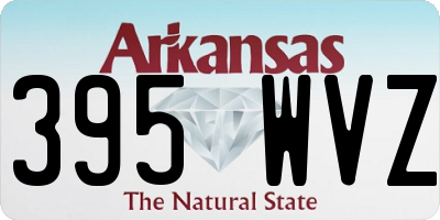 AR license plate 395WVZ