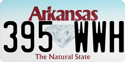 AR license plate 395WWH