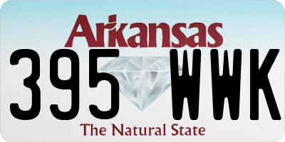 AR license plate 395WWK