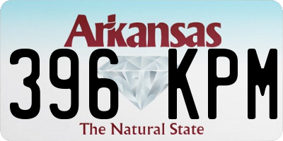 AR license plate 396KPM