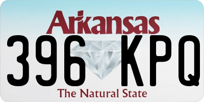 AR license plate 396KPQ