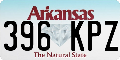 AR license plate 396KPZ