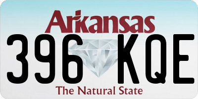 AR license plate 396KQE