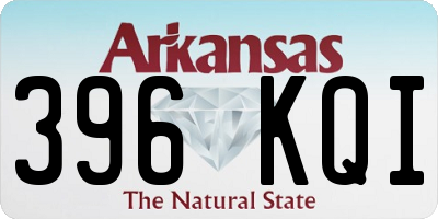 AR license plate 396KQI