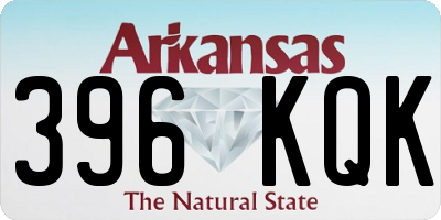 AR license plate 396KQK