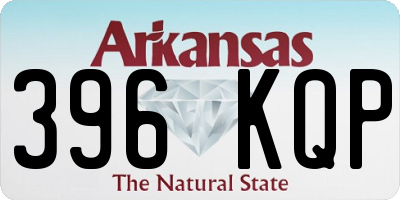 AR license plate 396KQP