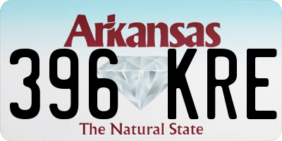 AR license plate 396KRE