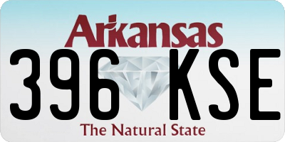 AR license plate 396KSE