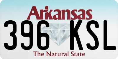 AR license plate 396KSL