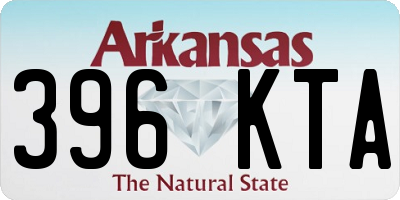 AR license plate 396KTA