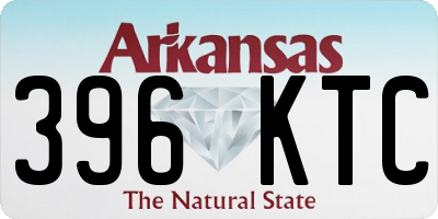 AR license plate 396KTC