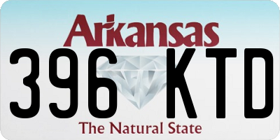 AR license plate 396KTD