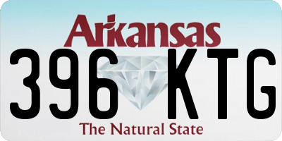 AR license plate 396KTG