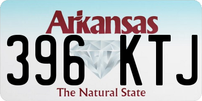 AR license plate 396KTJ