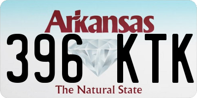 AR license plate 396KTK