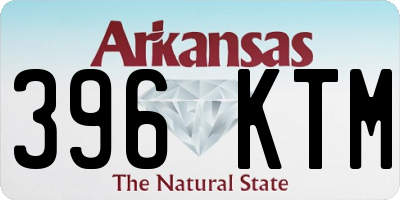 AR license plate 396KTM