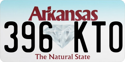 AR license plate 396KTO