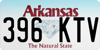 AR license plate 396KTV