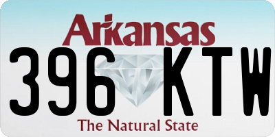 AR license plate 396KTW