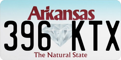 AR license plate 396KTX