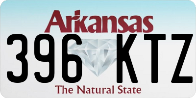 AR license plate 396KTZ