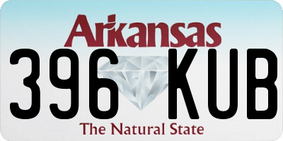 AR license plate 396KUB