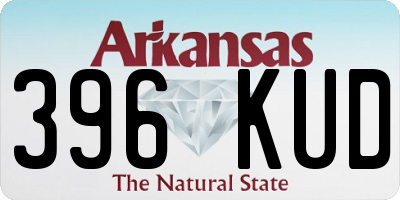 AR license plate 396KUD