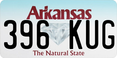 AR license plate 396KUG