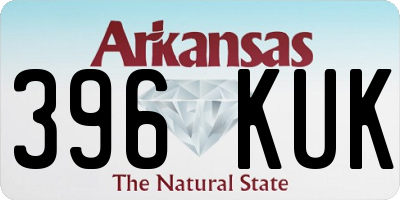 AR license plate 396KUK