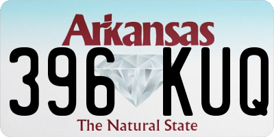 AR license plate 396KUQ