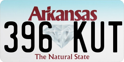 AR license plate 396KUT