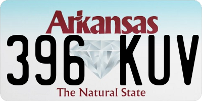 AR license plate 396KUV