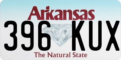 AR license plate 396KUX