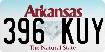 AR license plate 396KUY