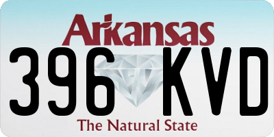 AR license plate 396KVD