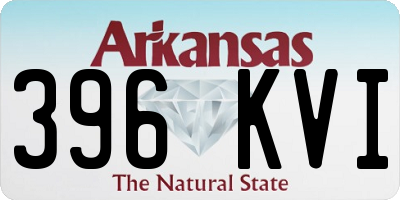 AR license plate 396KVI