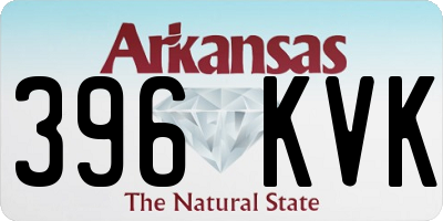 AR license plate 396KVK