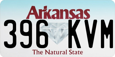 AR license plate 396KVM