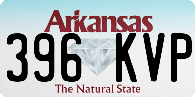 AR license plate 396KVP