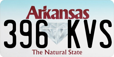 AR license plate 396KVS