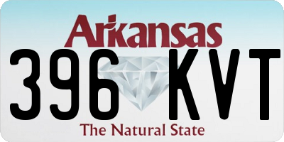 AR license plate 396KVT
