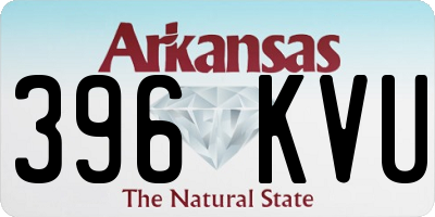AR license plate 396KVU